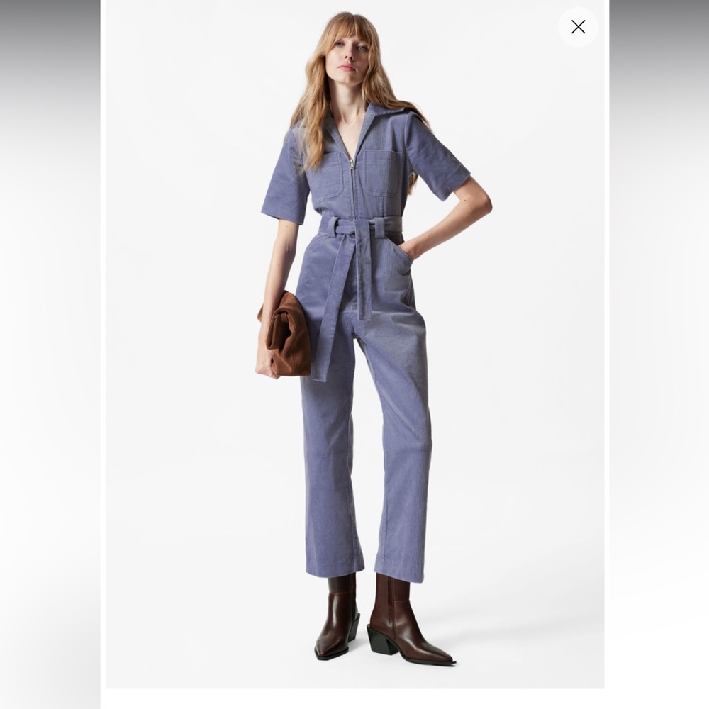 Stylish Blue Jumpsuit